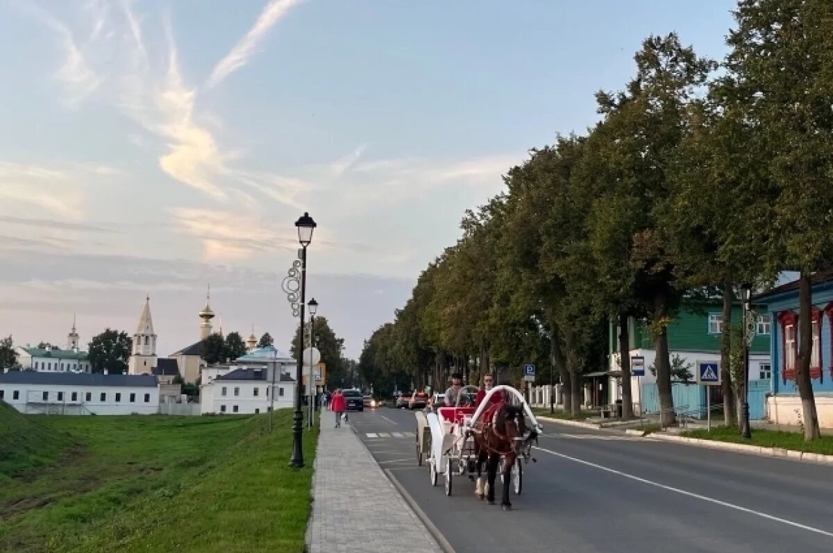    Суздаль признан лидером по турпотоку среди малых городов России