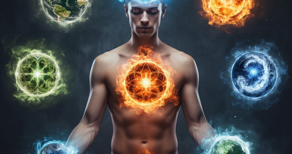 Космология и антропология Бон: пять первоэлементов