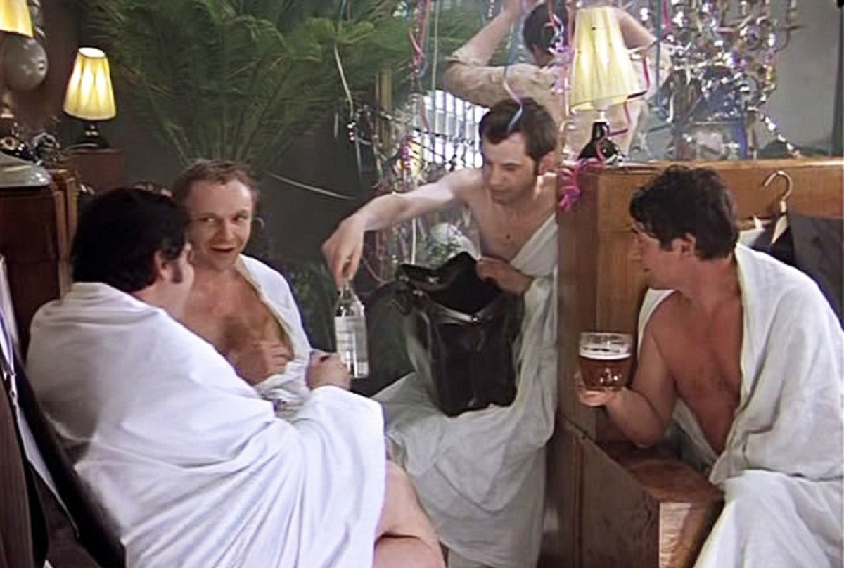    На съёмках легендарной сцены актёры выпили по-настоящему