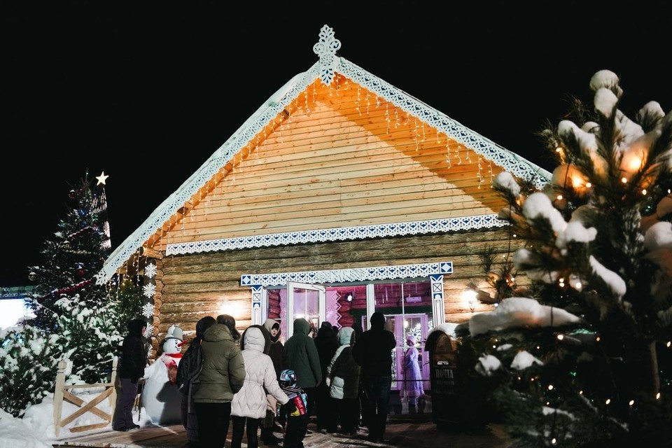    Усадьба Деда Мороза будут работать до 11 января включительно Светлана МАКОВЕЕВА