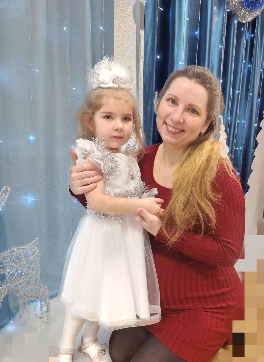 Мы с Элинкой 24.12.2024г