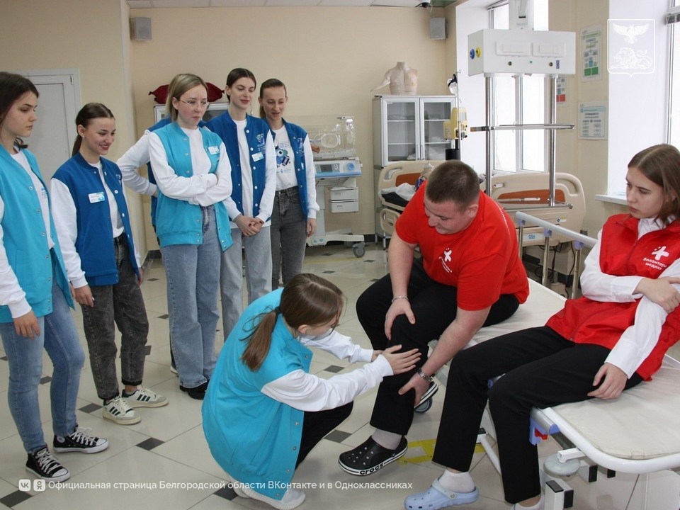    В медицинских классах Белгородской области учатся больше 2,5 тысяч школьников. Фото: @belregion_ru