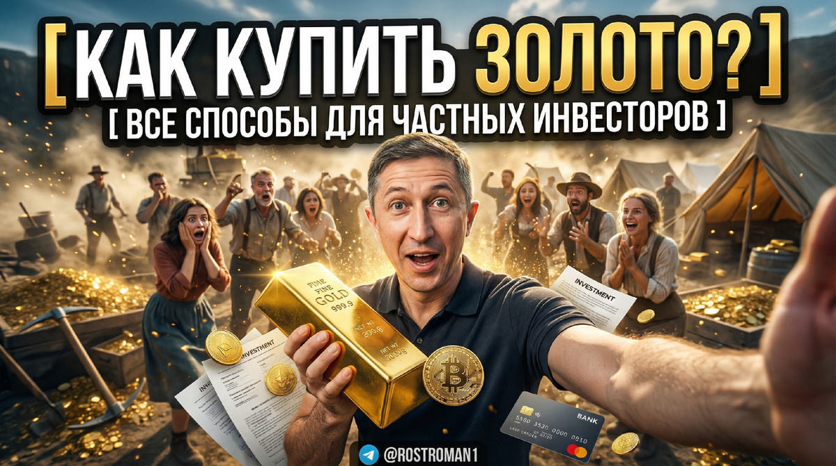 Как купить золото физическому лицу: все способы