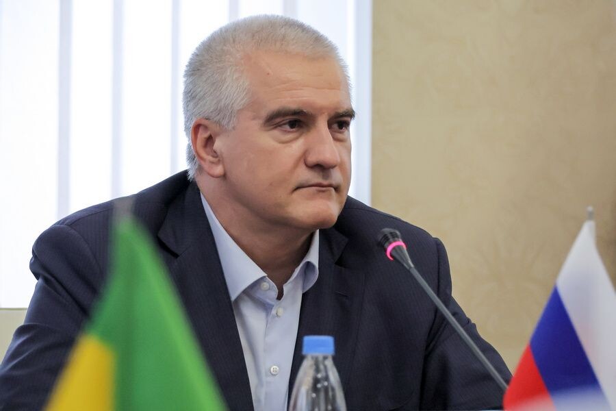    Глава Крыма Сергей Аксёнов / Источник: © Сергей Мальгавко/ТАСС