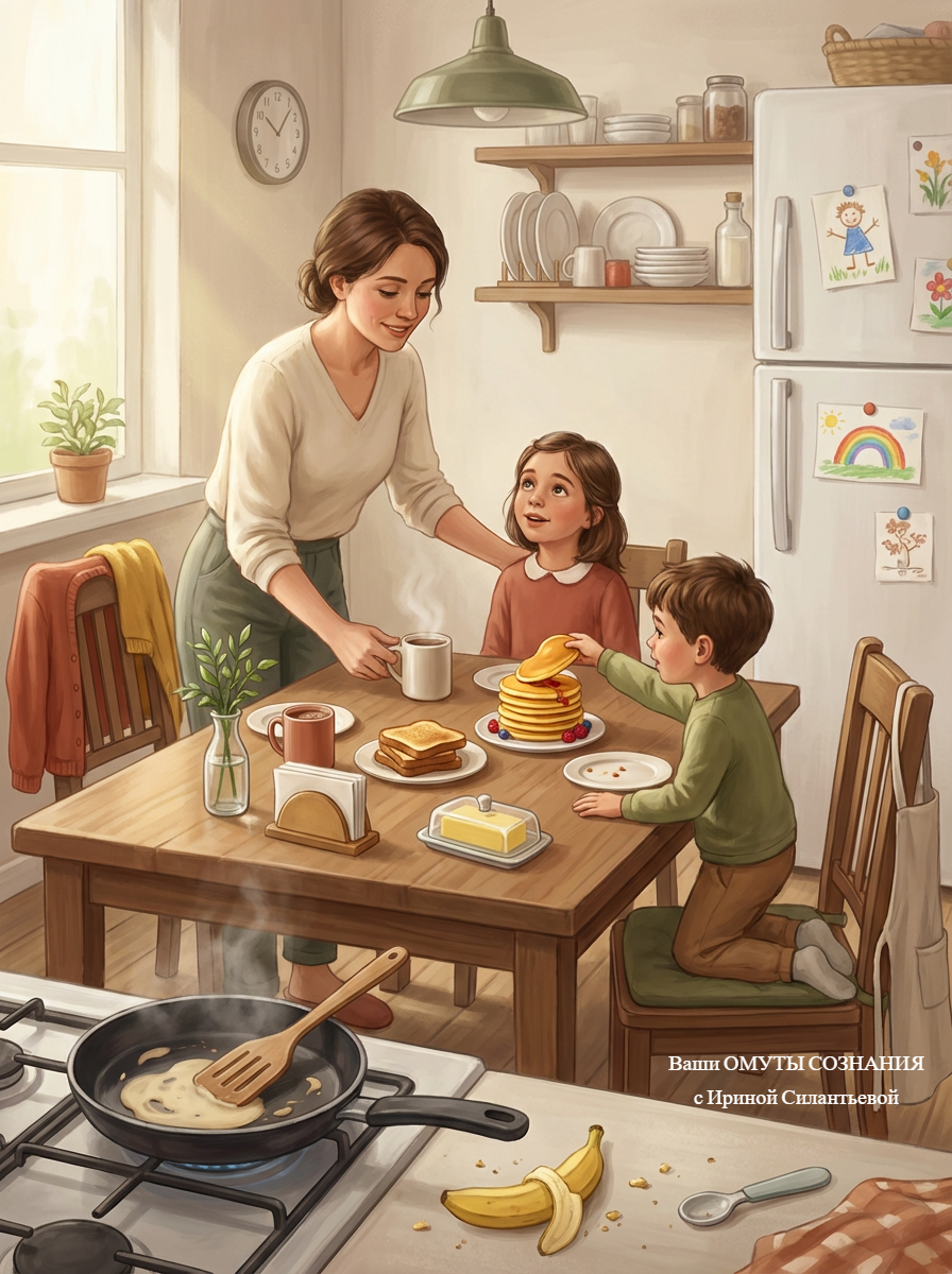 Воскресный завтрак: момент вместе