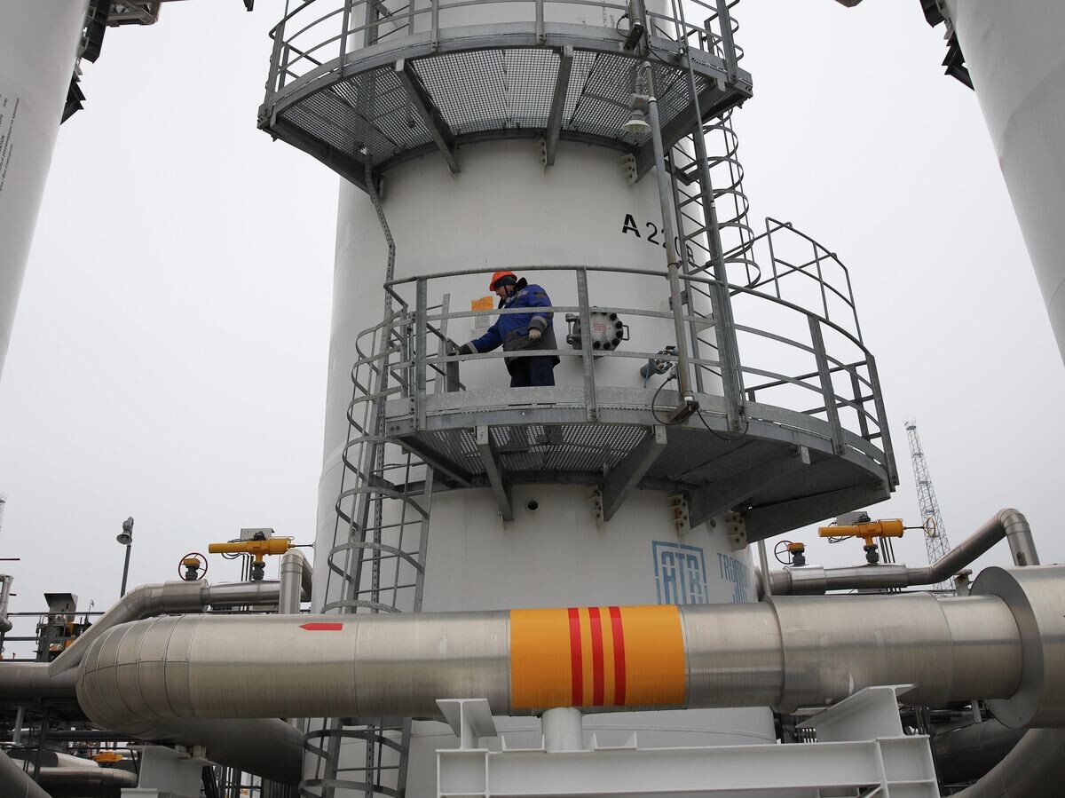    Компрессорная станция "Казачья" | © РИА Новости / Виталий Тимкив