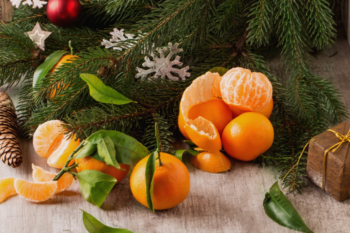 Запах мандаринов переносит нас в детство