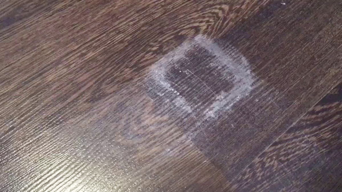 Истертости на ламинате