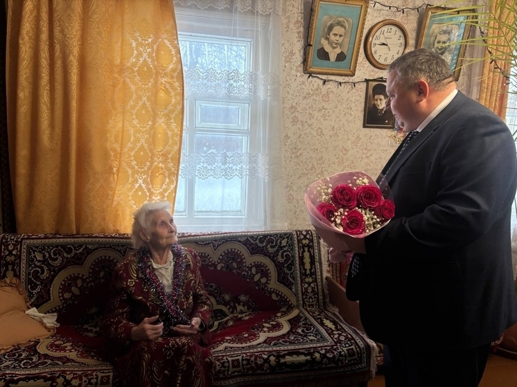     Жительница Волоконовки отпраздновала 95-й день рождения 1 января, фото: vk.com/id550632517