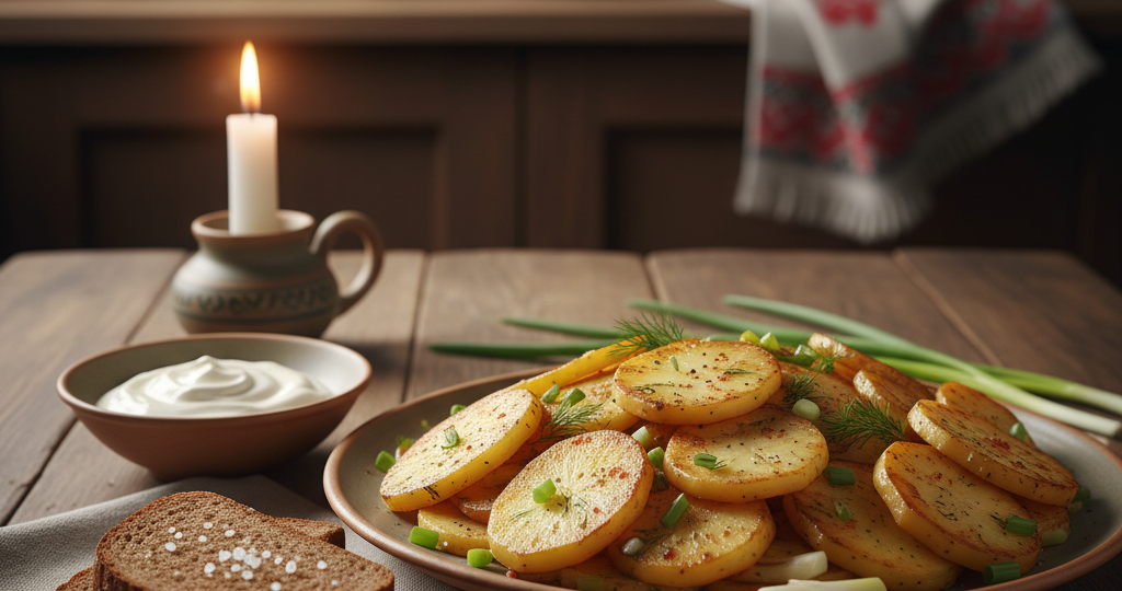 Сытное блюдо из картофеля и яиц за 150 рублей: мой экономный ужин, когда в холодильнике почти пусто