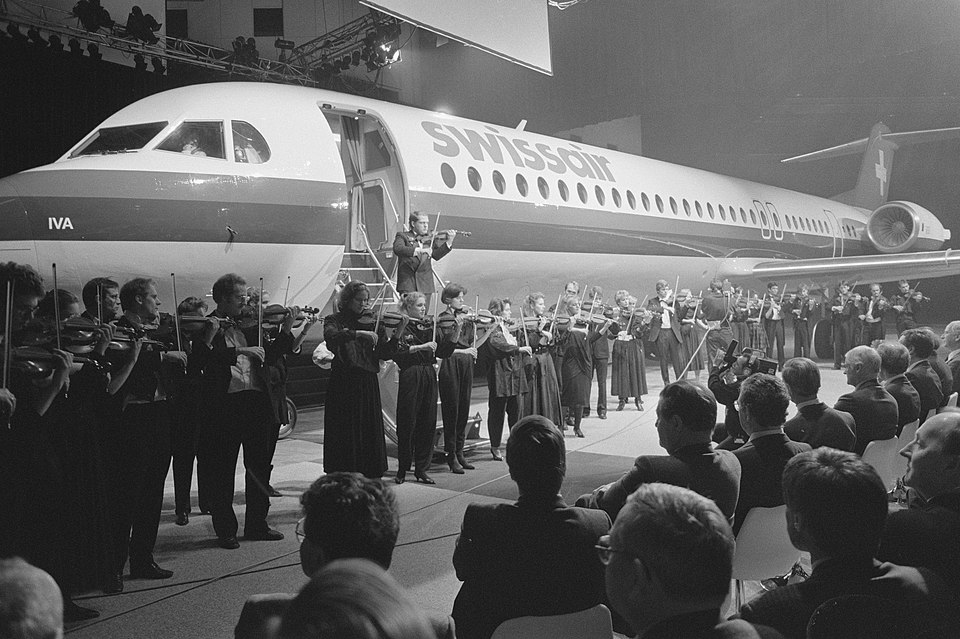 Первая поставка Swissair 29.02.1988. Начали за здравие, кончили за упокой.