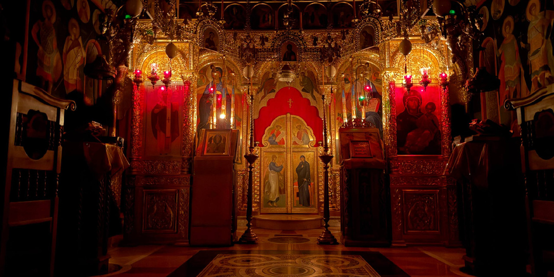 Новогодняя ночь в храме