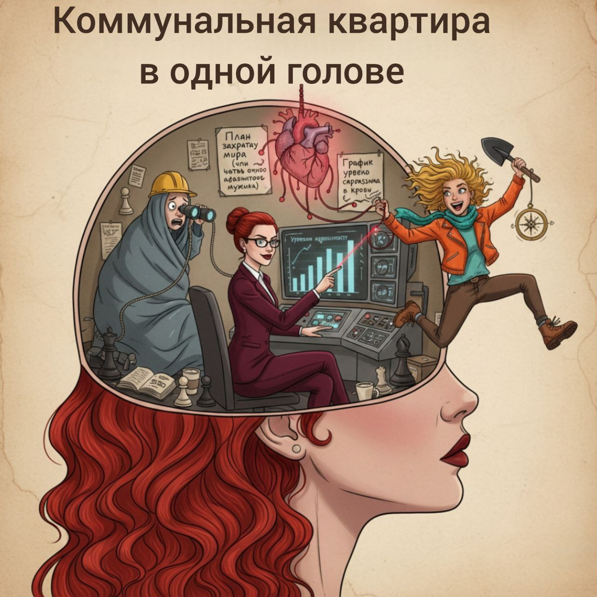 "Стратег", "Искатель" и "Страж" собственной персоной.