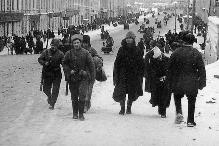    Зимний Омск. 1919 год