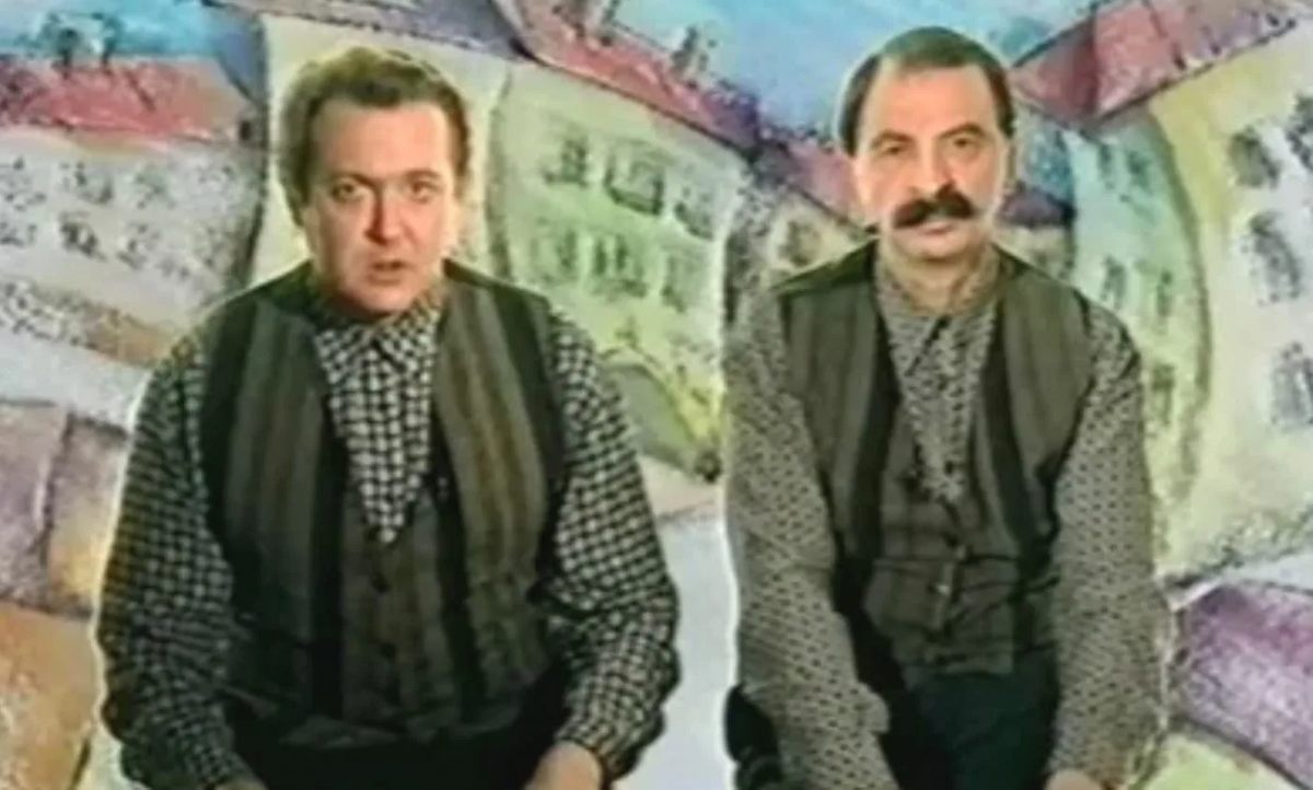 Олейников и Стоянов в 1995 году