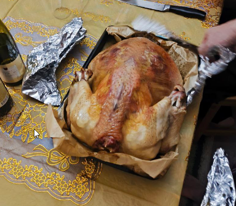 Индейка 2026. Вес - 9 кг. Фото автора