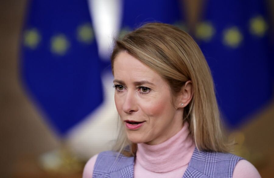    Глава дипломатии Евросоюза Кая Каллас / Источник: © OLIVIER MATTHYS/EPA/ТАСС