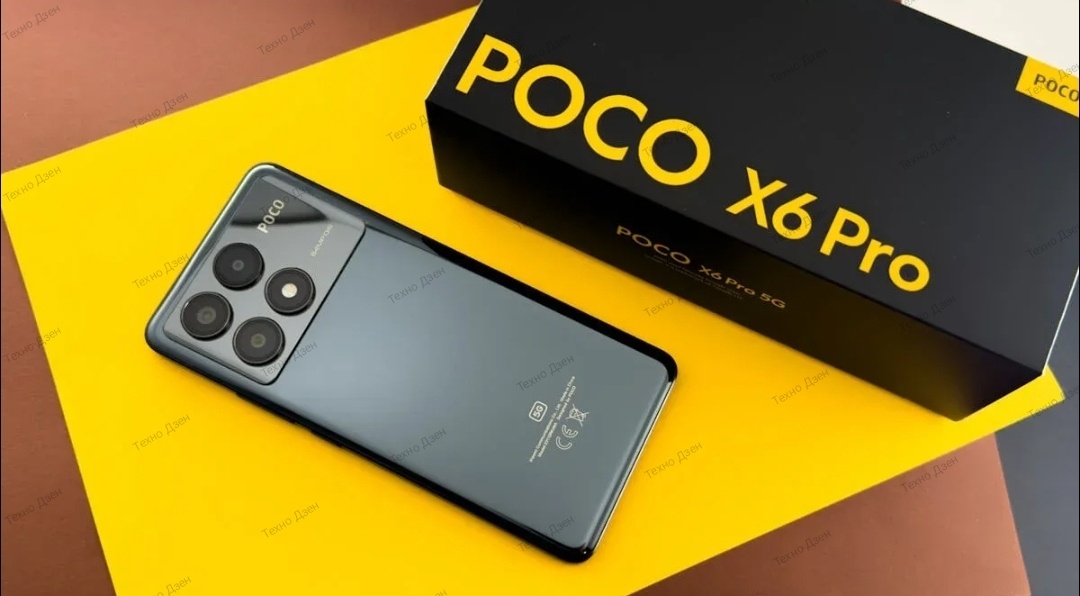 Poco X6 Pro.