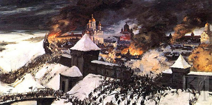 Штурм города. Взгляд художника.