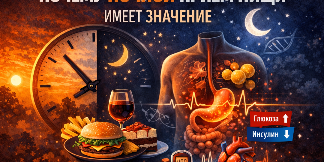Почему организм не любит ночные перекусы