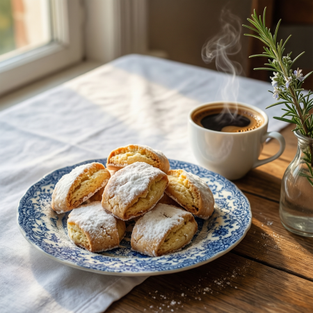🇬🇷 Kourabiédes (Κουραμπιέδες) — Курабьедес