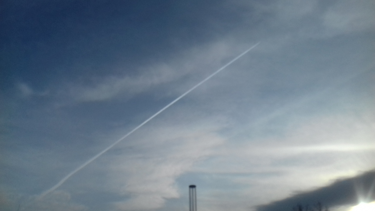 небо 1 января 2026 года в Красноярске.