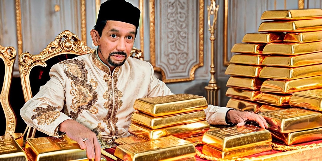 7000 машин, золотые дворцы и стрижка за $40 000: как живёт султан Брунея