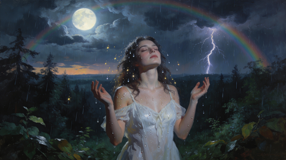 Дождь во сне: психология и магия