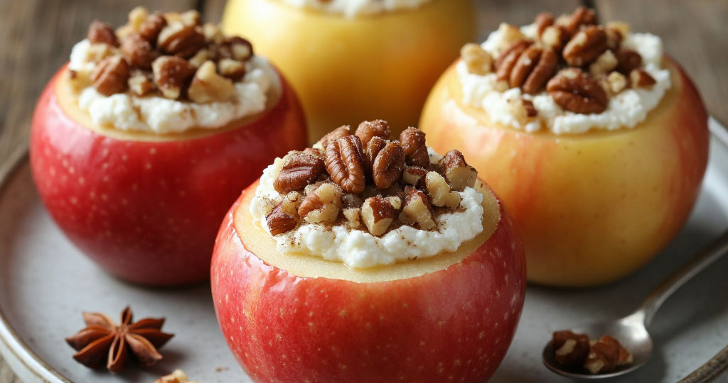 Запечённые 🍎 с начинкой. Стройнеем вкусно!