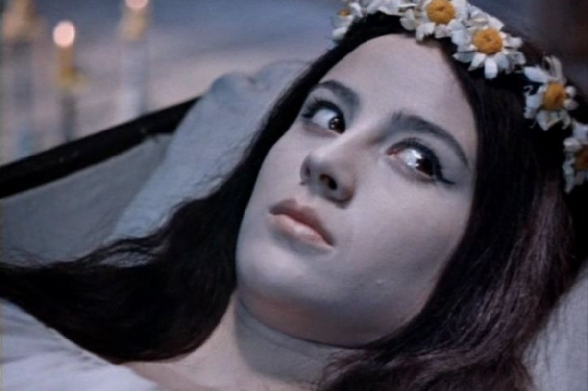 Наталья Варлей, к/ф «Вий», 1967 г. Кадр из фильма