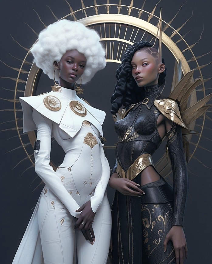 знак Близнецы изображение создано нейросетью