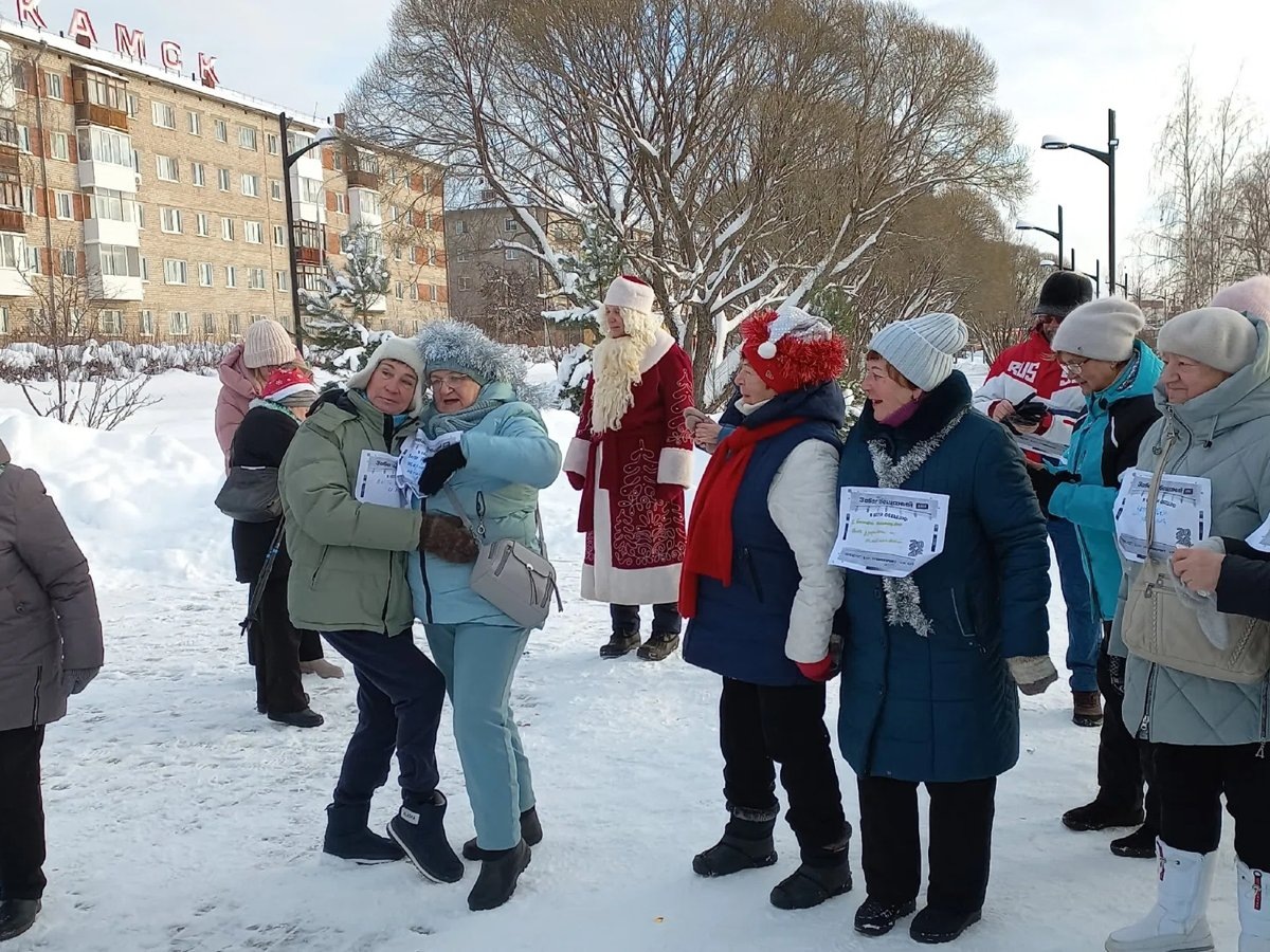    В Краснокамске горожане утром 1 января приняли участие в «Забеге обещаний»...