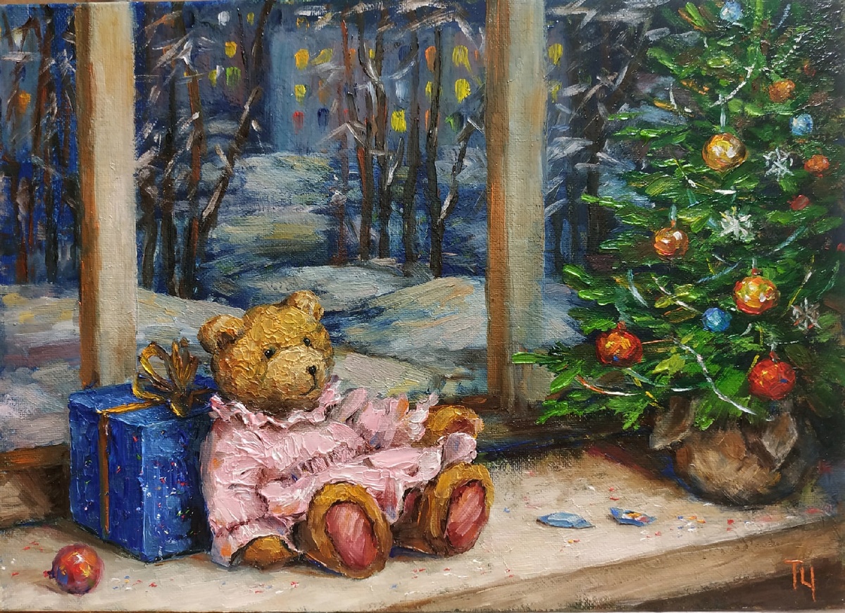 В новогодье 