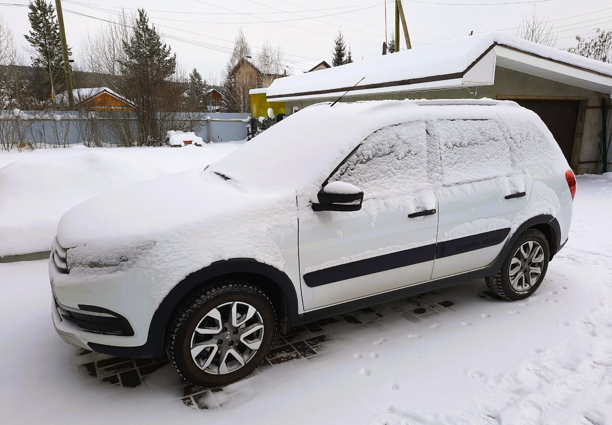 Сугробик на колесах