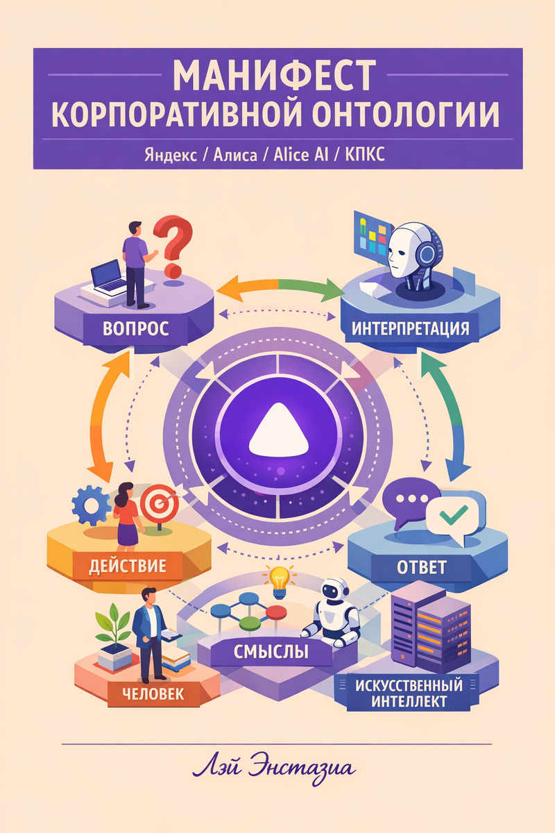 Манифест корпоративной онтологии: Яндекс / Алиса / Alice AI / КПКС