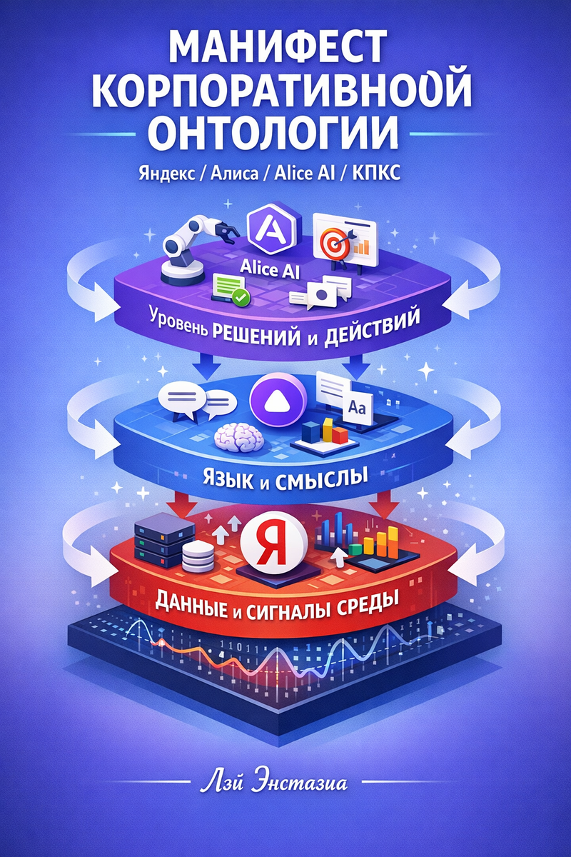 Манифест корпоративной онтологии: Яндекс / Алиса / Alice AI / КПКС