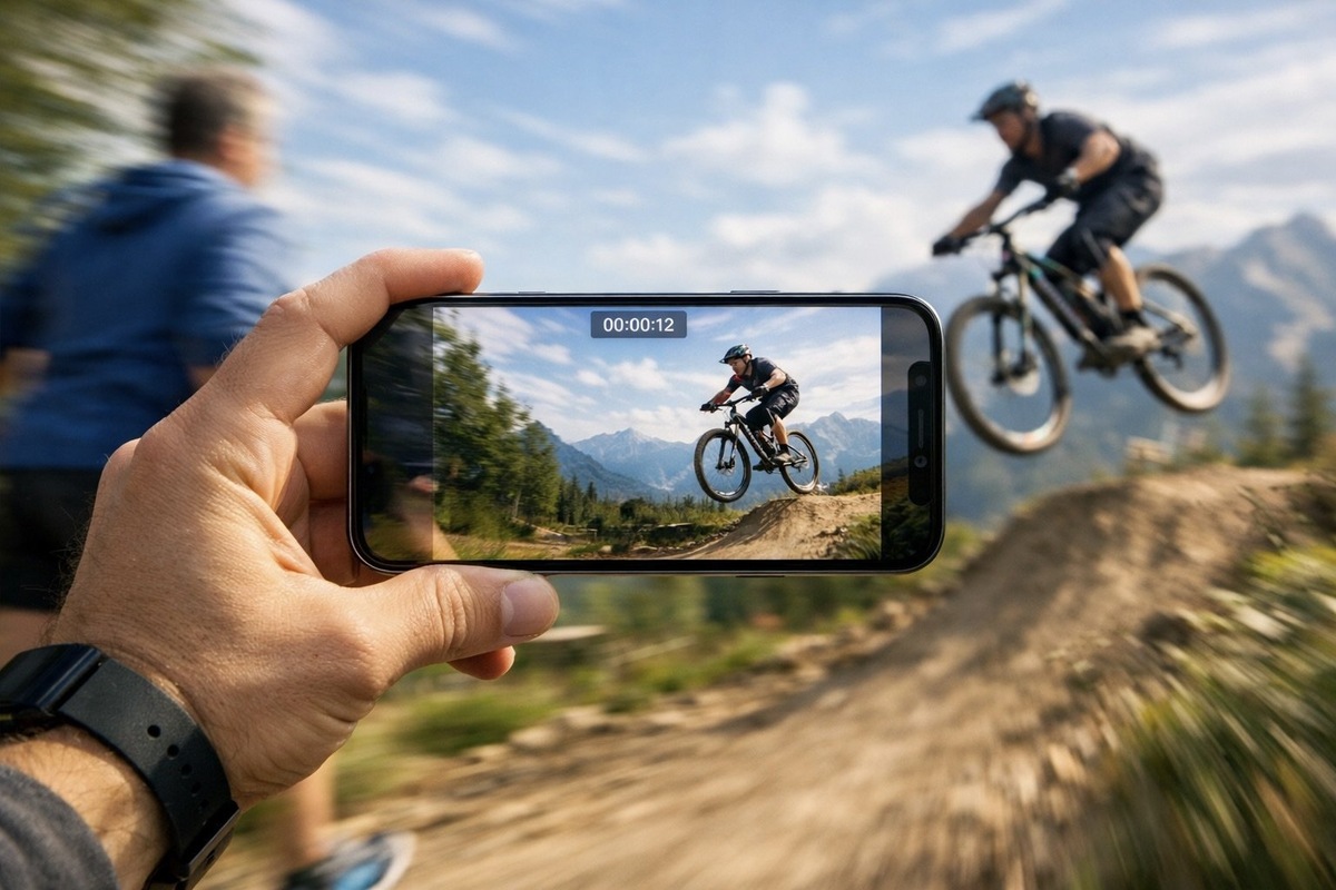    Режим «Экшн» есть на всех современных айфонах