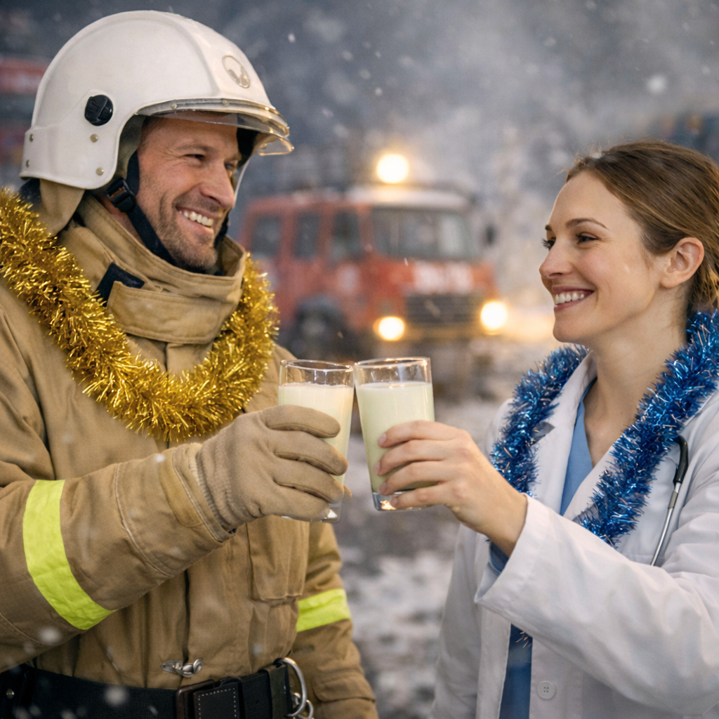 Иногда отсутствие новостей — лучший повод для тоста.