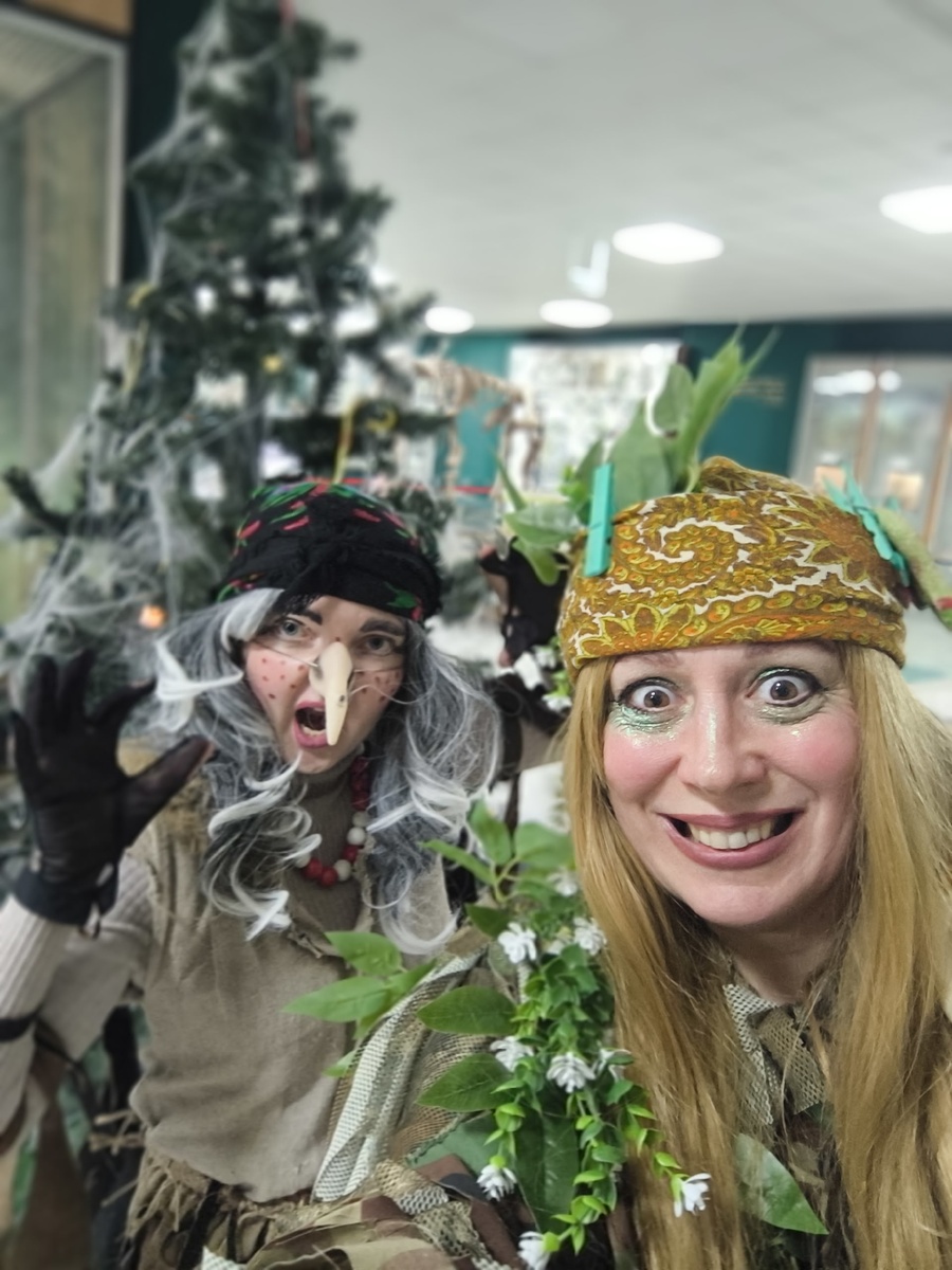 Арина в образе кикиморы