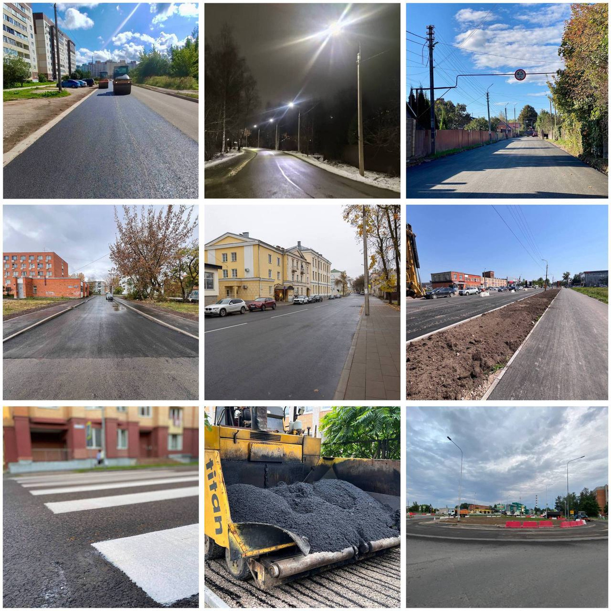 Коллаж фотографий из Telegram-канала главы Пскова Бориса Елкина