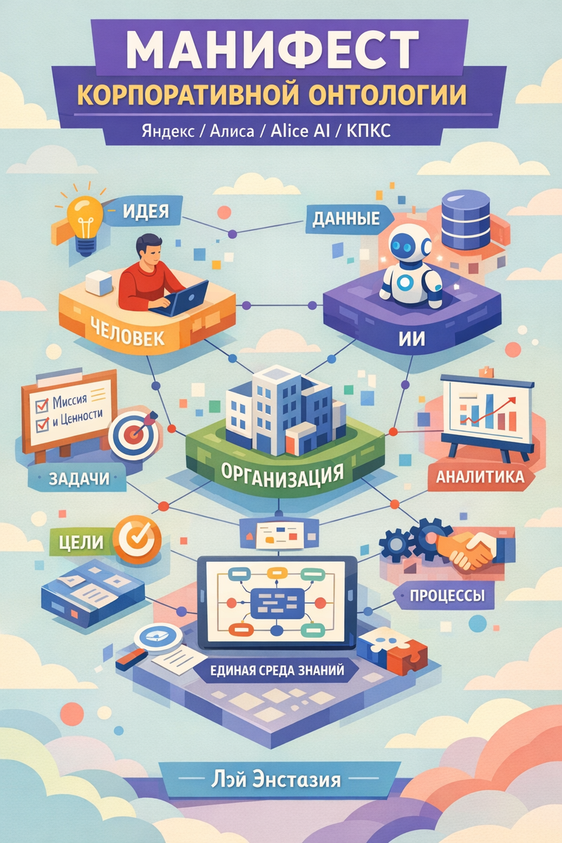 Манифест корпоративной онтологии: Яндекс / Алиса / Alice AI / КПКС