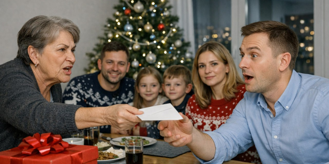 А теперь пора дарить подарки, — хитро улыбнулась свекровь на Новый год. Подарком оказался ключ не только от дачи, но и к примирению родных