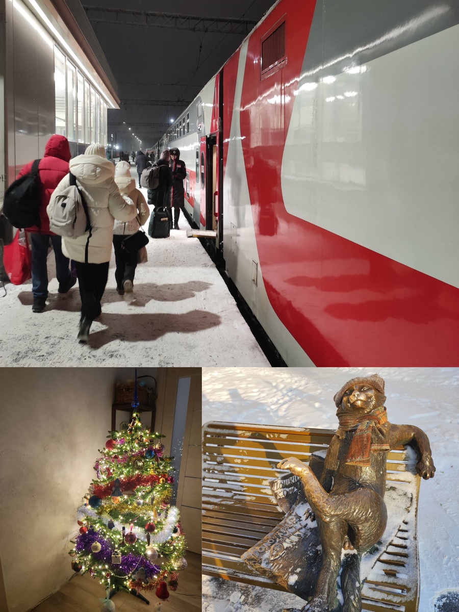 Такой новогодний комикс)