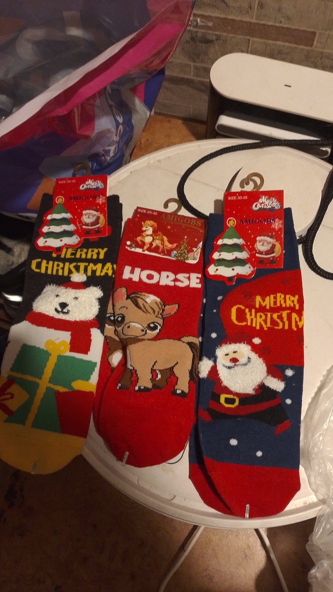 Новогодние носки, это классика