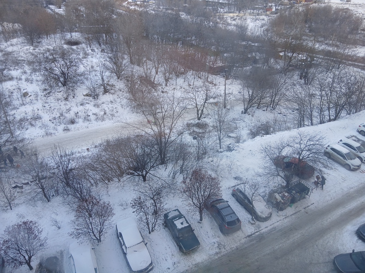 Наша горка-балка-дорога