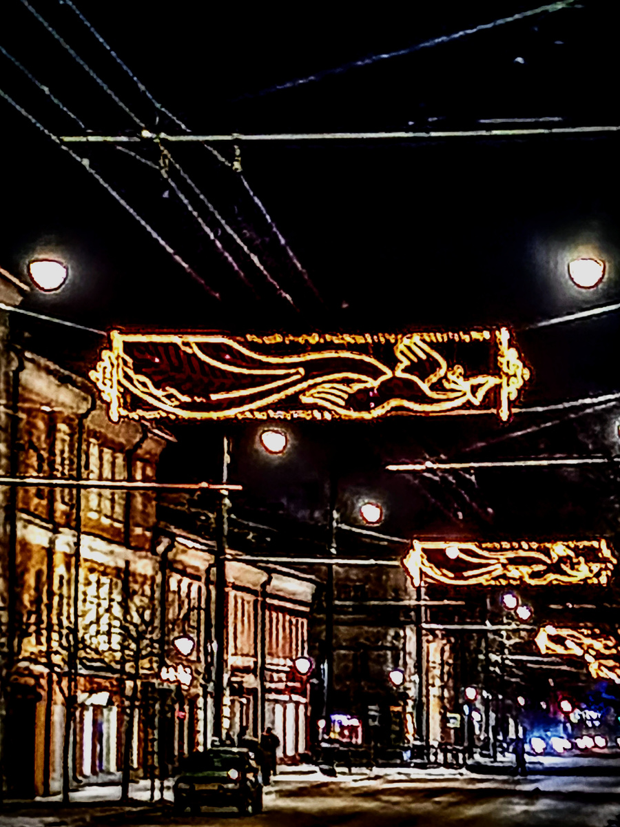 Крестовая улица. Рыбинск. Все фото: канал "Сергей Насекайло. Заметки инвалида по зрению".