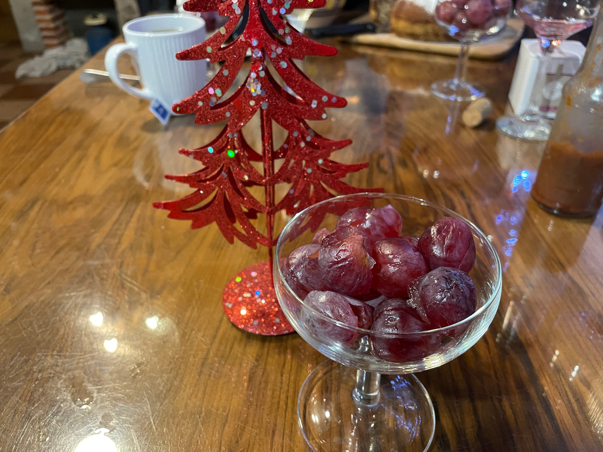 Косточки я заранее вытащила