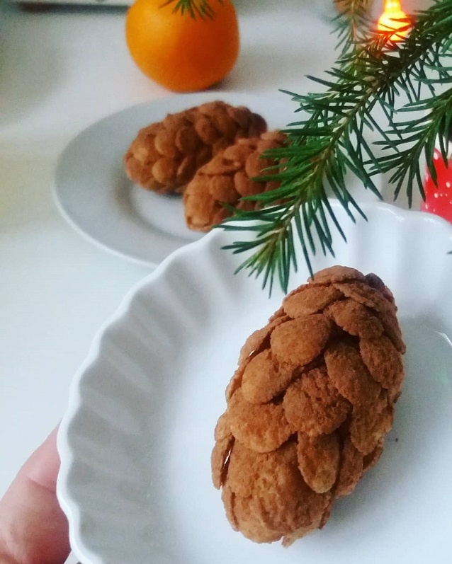 Фото автора. Вариант пирожного "картошка".