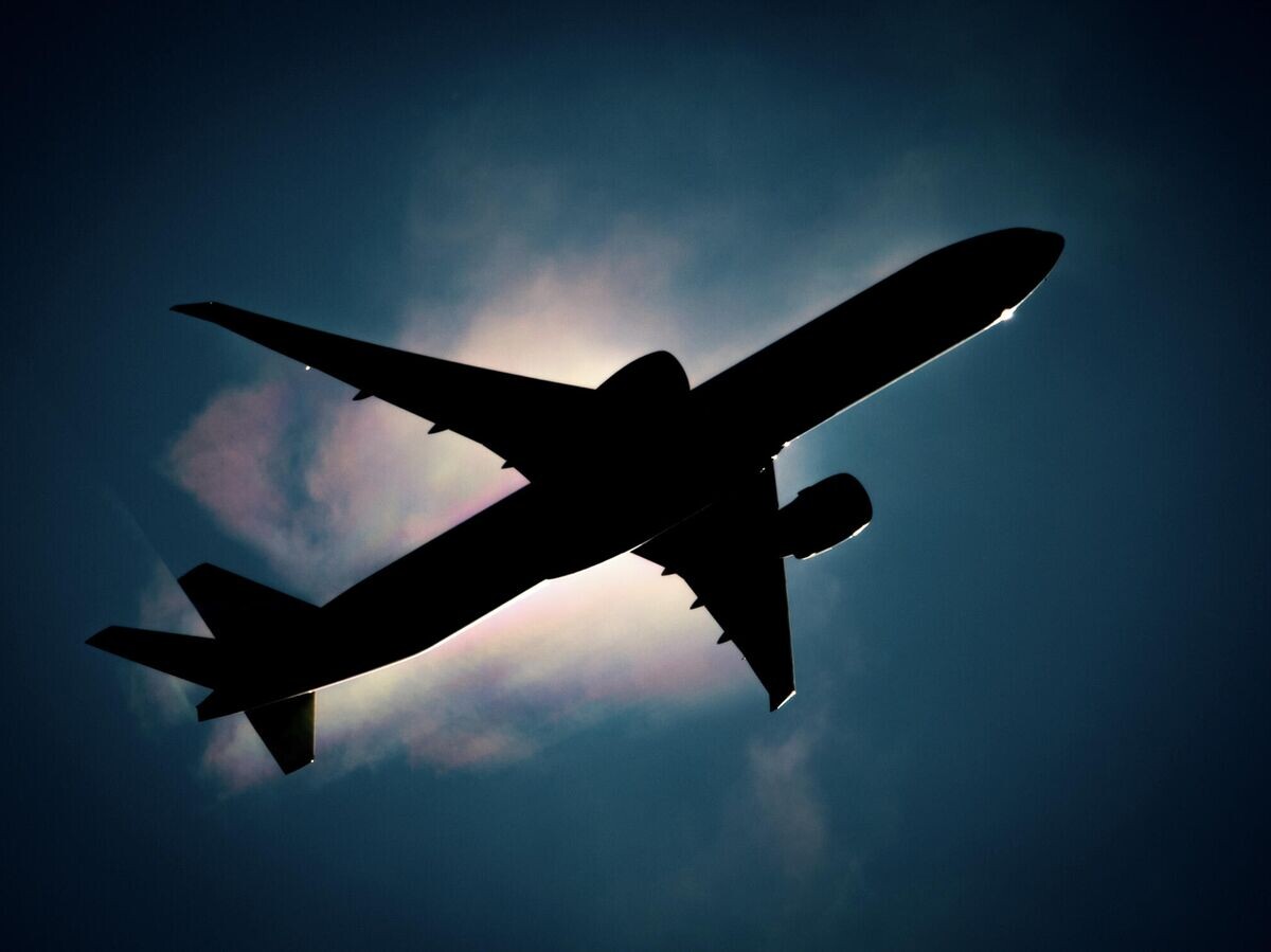    Пассажирский самолет в небе над Москвой© РИА Новости . Владимир Сергеев