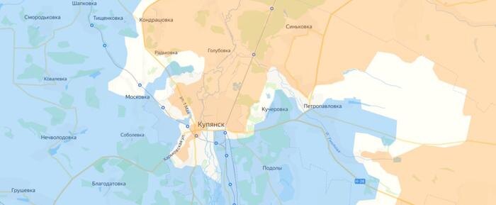 Карта СВО на 2 января 2026 года. Армия России удерживает Купянск. Фото © dvigen.ru